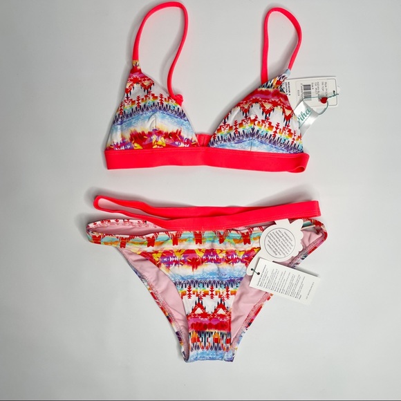 Piha swimwear Indian Summer Tri Bikini Set - NWT - Picture 5 of 12